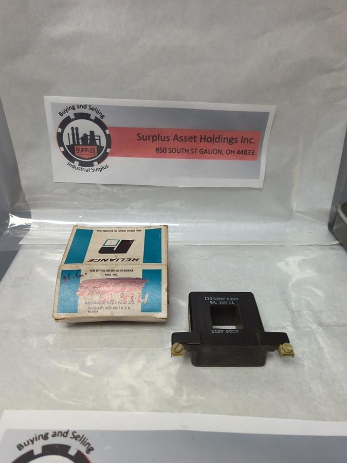 RELIANCE/WARD LEONARD,WL 319 L1,COIL 110/120V 60CY NOS