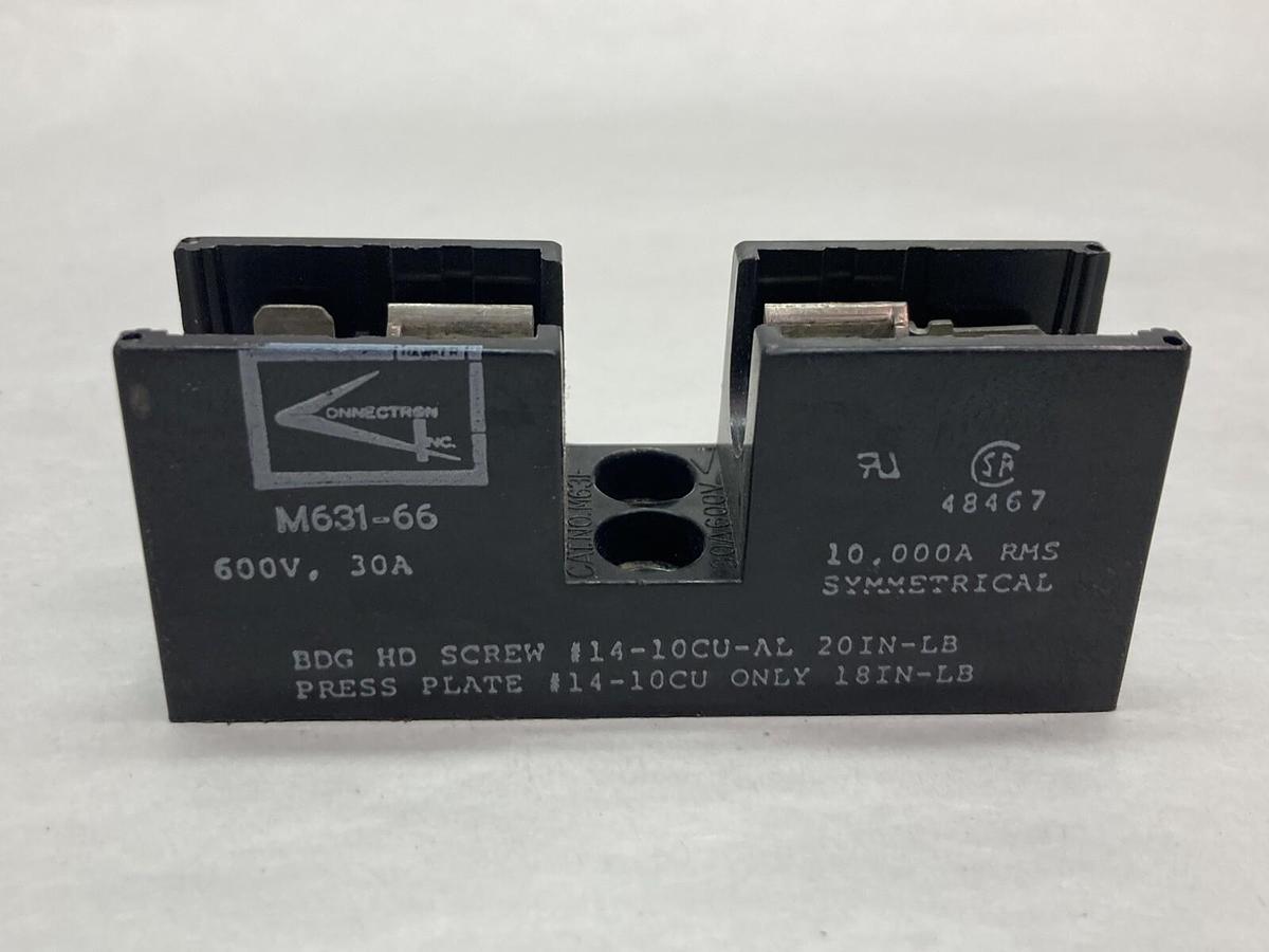 Used Connectron,M631-66,1-Pole Fuse Holder 600v 30a