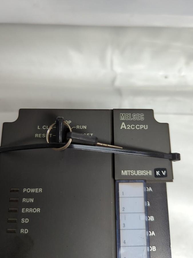 Used MITSUBISHI,A2CCPU,MELSEC CPU UNIT AC100/200V 50/60HZ 110VA PRE-OWNED