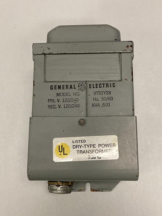 Used General Electric,9T51Y28,Dry-Type Power Transformer