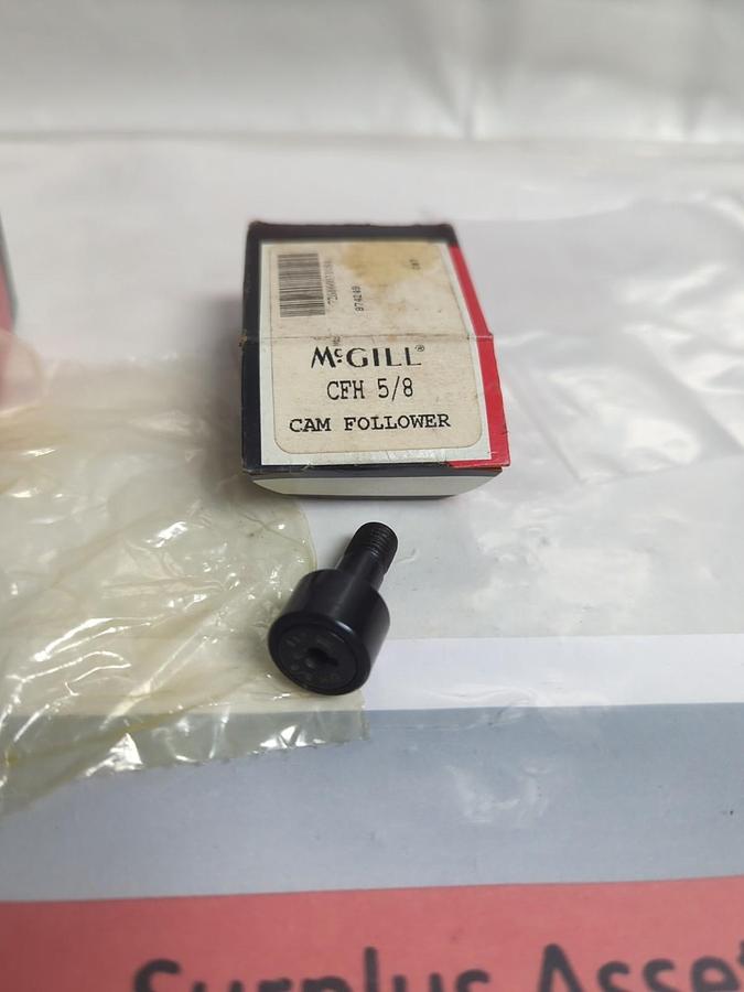 MCGILL,CFH 5/8,CAM FOLLOWER 5/8 INCH LOT OF 2 NOS