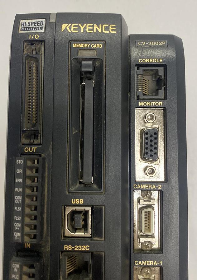Used KEYENCE,CV-3002P,HIGH-SPEED VISION CONTROLLER