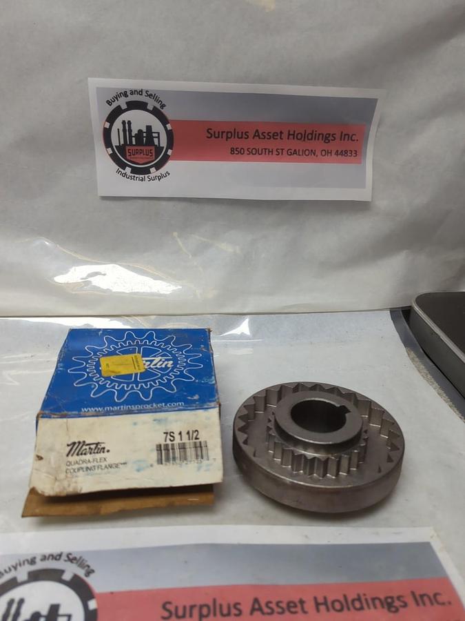 MARTIN,7S 1-1/2,QUADRA-FLEX COUPLING FLANGE NOS
