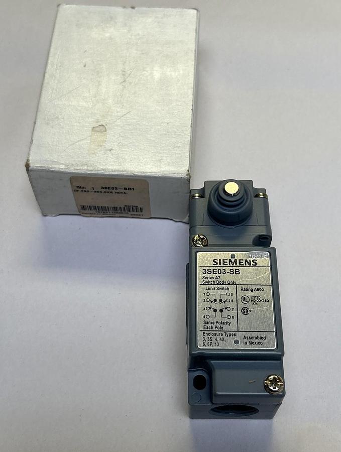 SIEMENS,3SE03-BR1,ROTARY LIMIT SWITCH NEW