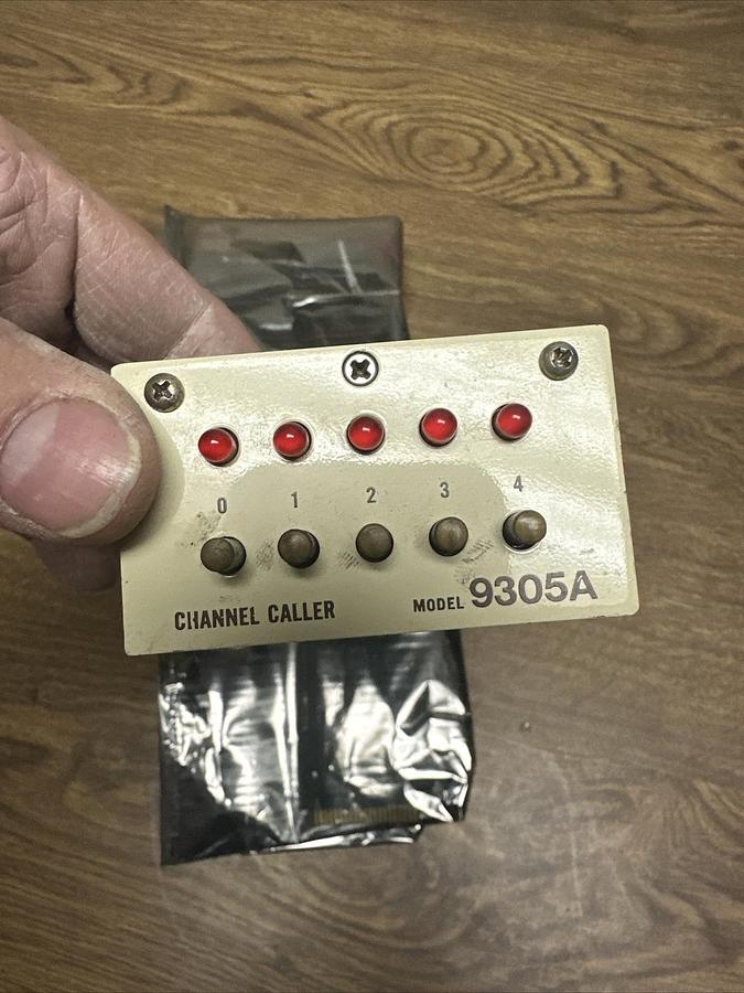Used Daytronic,9305A,Channel Caller Module