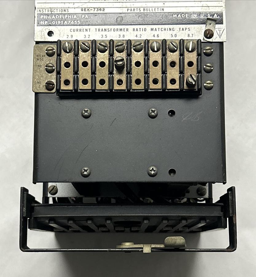 Used GENERAL ELECTRIC,12S1D15B5A,DIFFERENTIAL RELAY