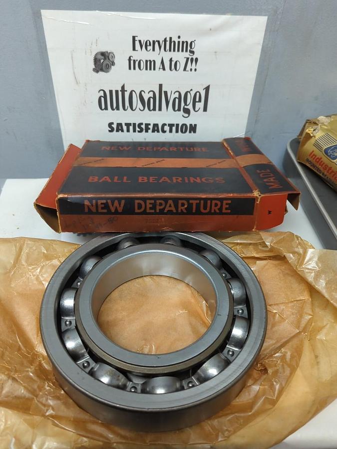 NEW DEPARTURE,7552,DEEP GROOVE BALL BEARING NOS