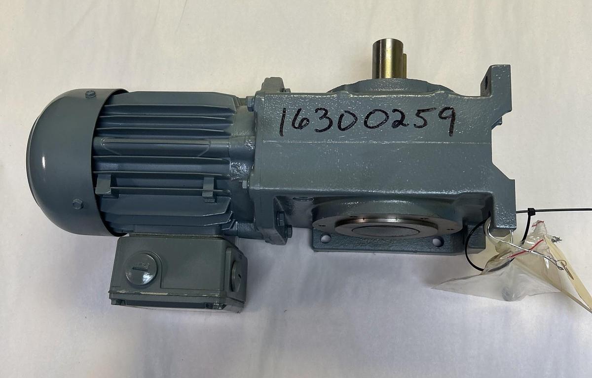 BAUER,SG2-21/DK64-163L-AS/V,GEAR MOTOR 0.3KW 1600RPM 460V