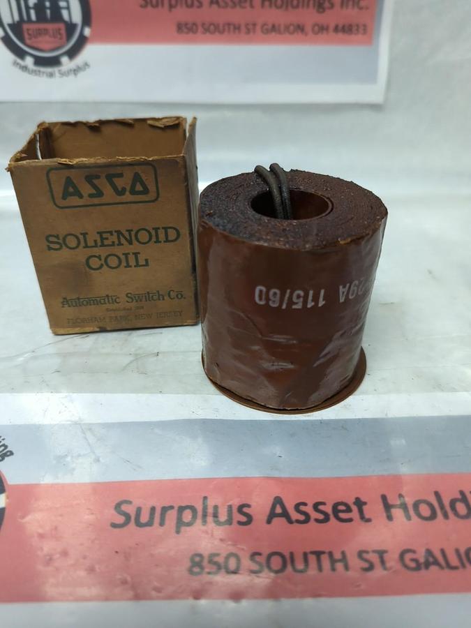 ASCO,29A,COIL 115/60 NOS