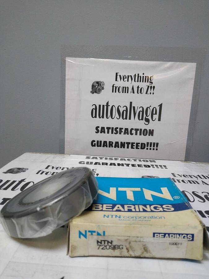 Used NTN,7209BG,Angular Contact Bearing NOS