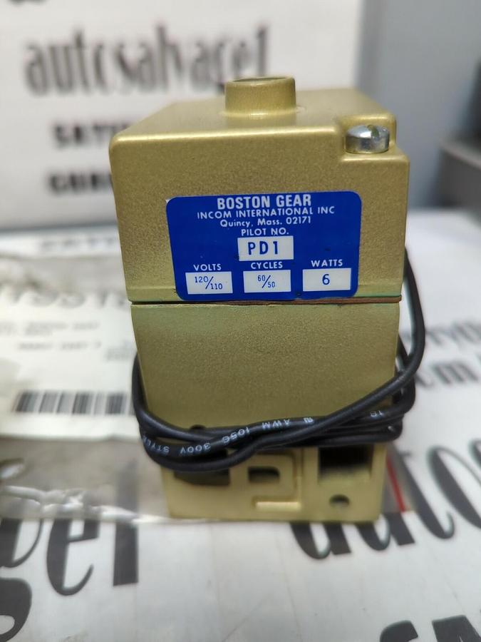 BOSTON GEAR,PD1 73728-C93,VALVE 1/4 INCH SOLENOID NOS