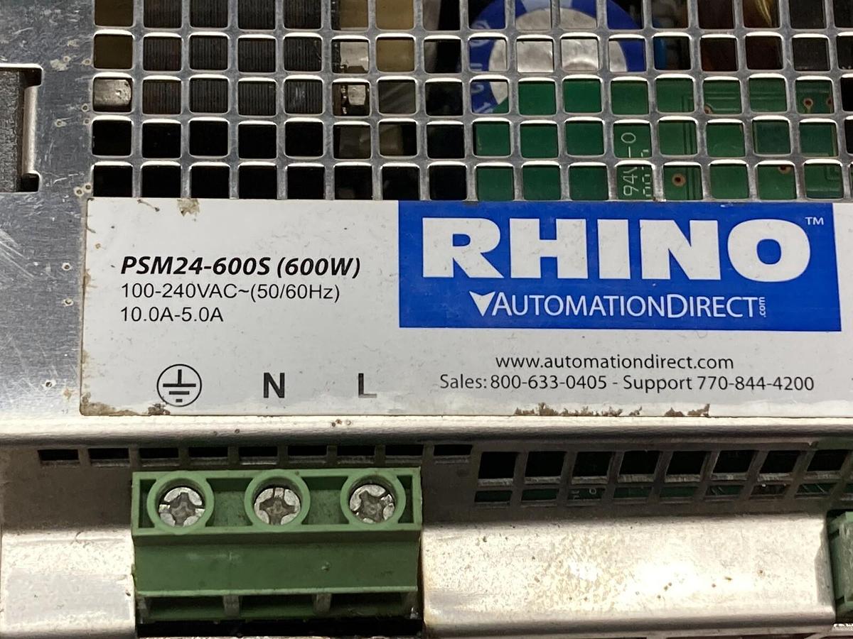 Rhino,PSM24-600S,Industrial Power Supply Module 600W 10.0A-5.0A