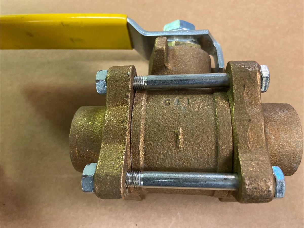 Apollo,600 WOG,1 INCH Sweat Solder Ball Valve Lot of 4