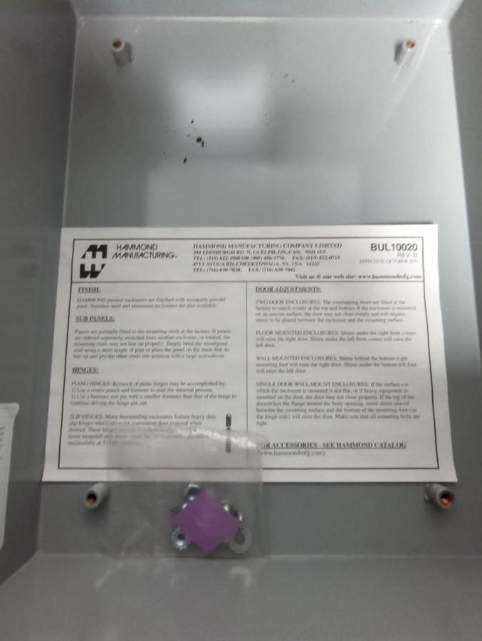 HAMMOND,BUL10020,ENCLOSURE NOS