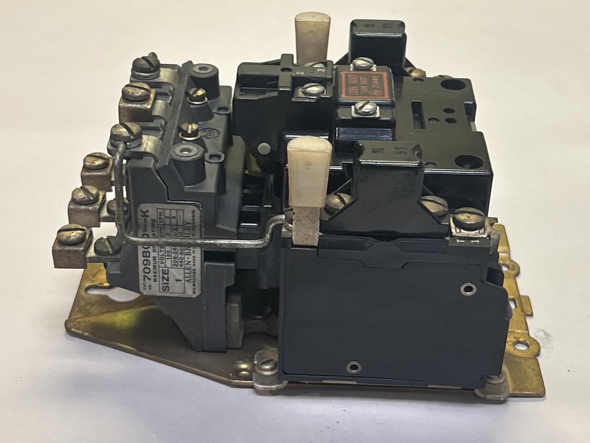 Used ALLEN BRADLEY,709BOD,SIZE 1 MOTOR STARTER