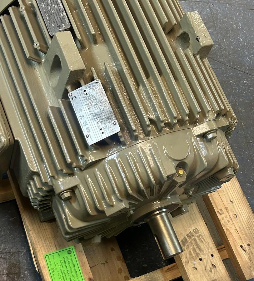 Used GENERAL ELECTRIC,5KS365SAA118D12,MOTOR 75HP 460V 3575 RPM 3PH 365TS FRAME