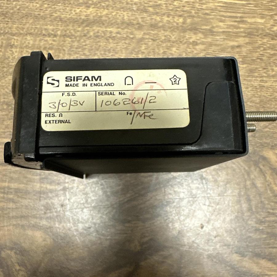 Used Sifam,20-0-20 MA,Analog Panel Meter