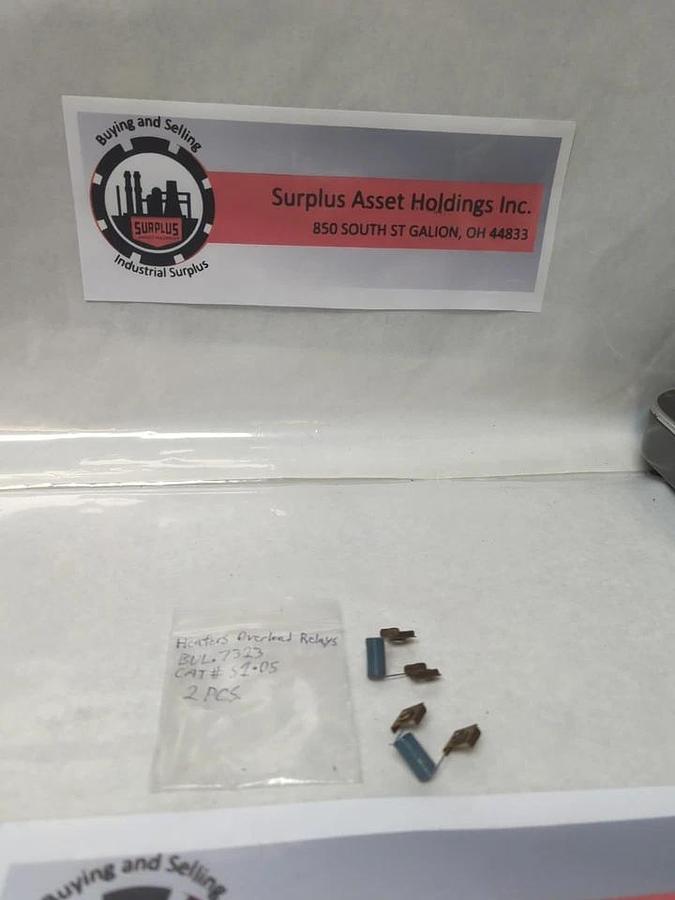 Used JOSLYN CLARK,S1.05,OVERLOAD HEATER ELEMENT LOT OF 2 PRE-OWNED