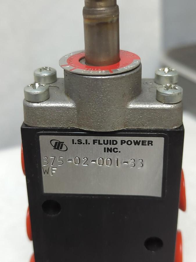 REXNORD-HANNA,375-02-001-33 WF,FOUR WAY VALVE 1/4 INCH NPT PORTS NOS