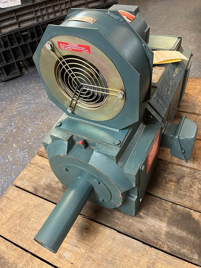 Used RELIANCE,MC2512ATZ,RPM III DC SHUNT MOTOR 10HP 2000RPM 240VDC