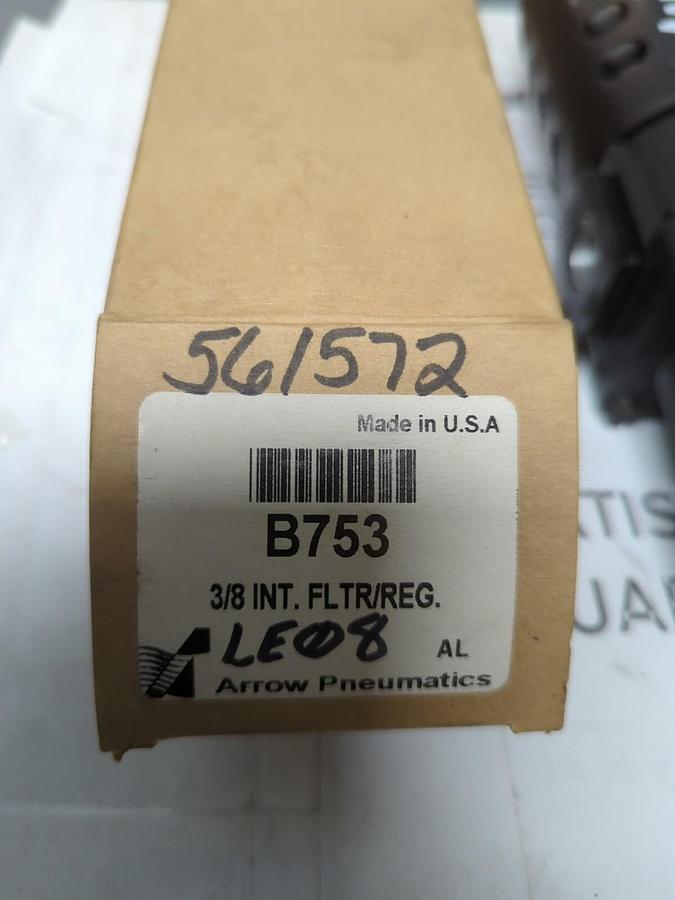 ARROW PNEUMATICS,B753,3/8 INCH INTEGRAL FILTER REGULATOR
