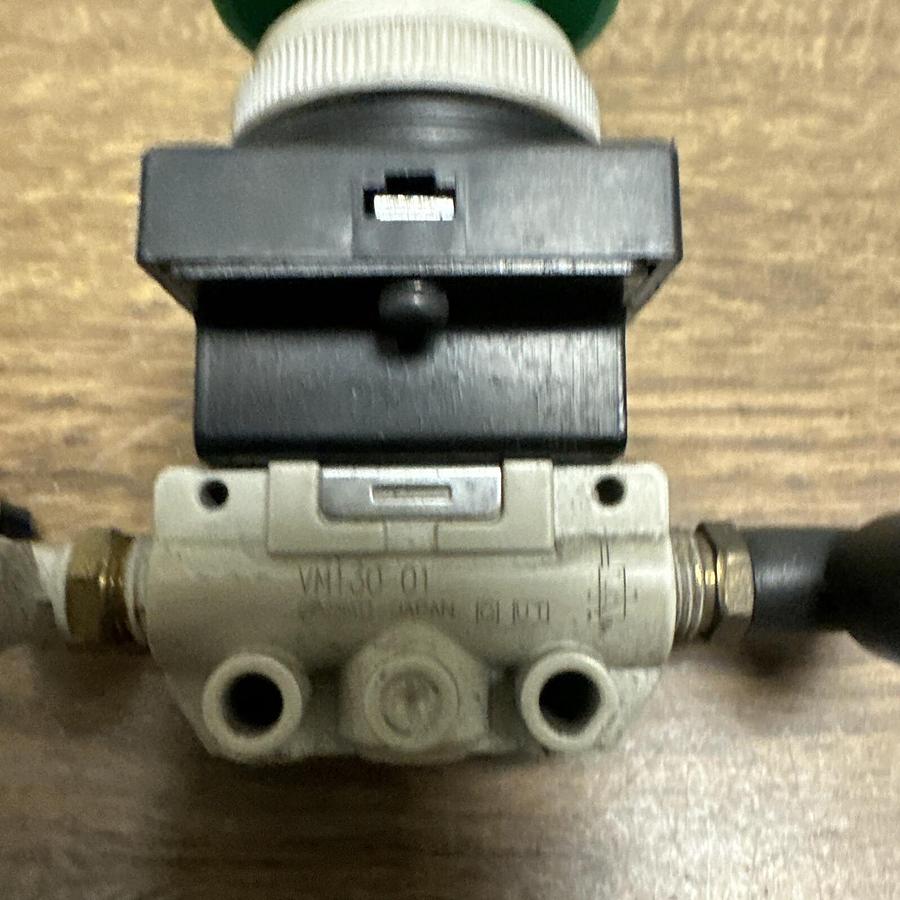Used SMC,VMI130-01,w/Push Button LOT of 2