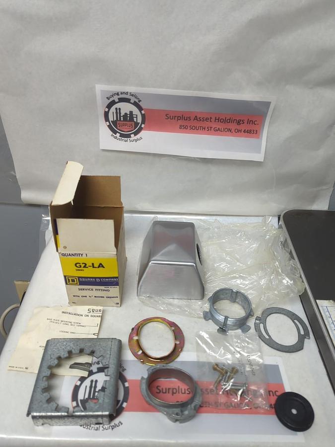 SQUARE D,G2-LA,SERVICE FITTING WITH 3/4 INCH BUSHED OPENING NOS