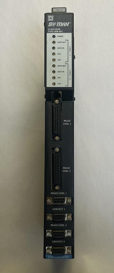 Used SQUARE D SYMAX,8030-CRM-601,INTERFACE CONVERTER MODULE