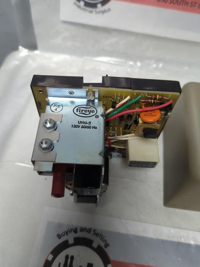Used FIREYE,UVM-2,FLAME MONITOR CONTROL PRE-OWNED