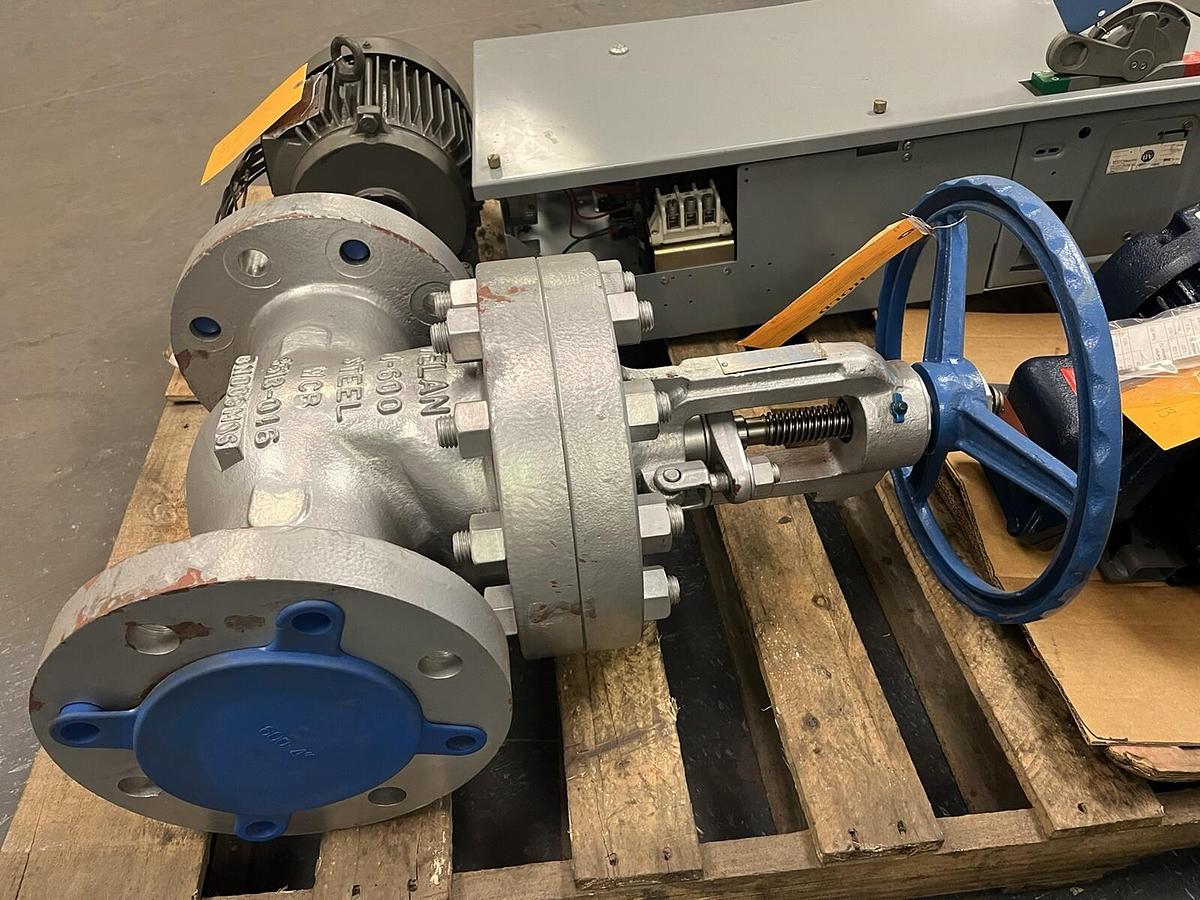 VELAN,BND09MQ6,4" CLASS 600 STEEL WCB BALL VALVE