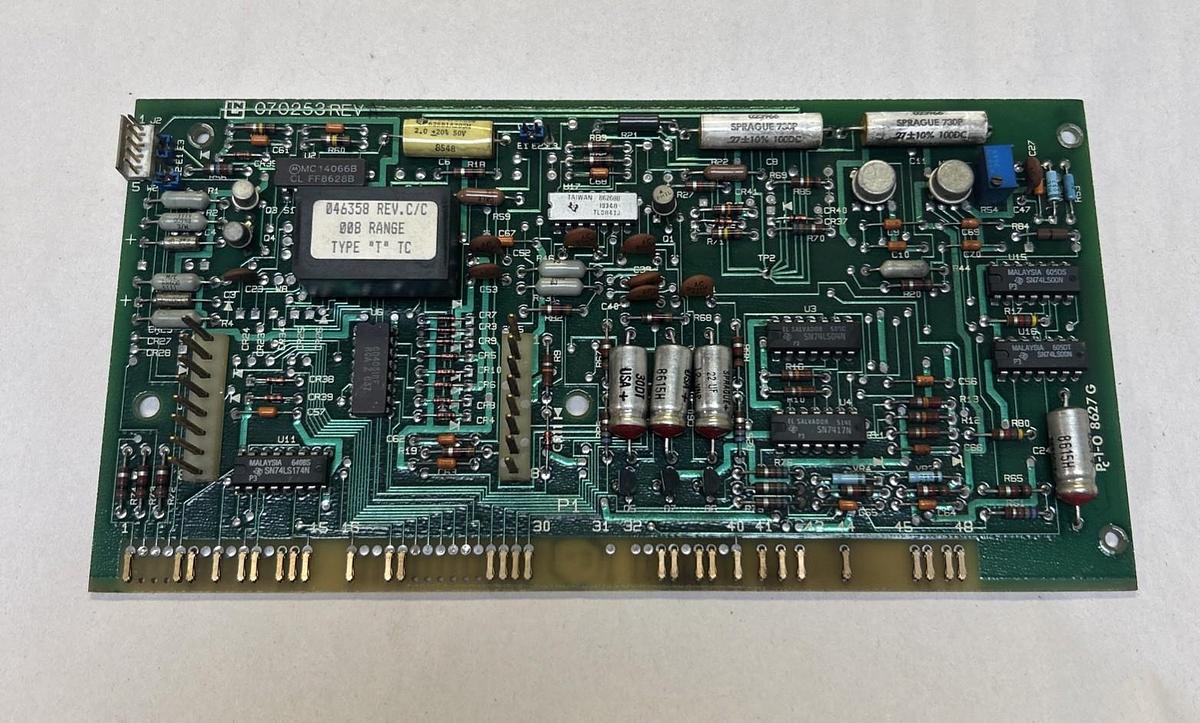 Used LEEDS & NORTHRUP,070253,CONTROL CIRCUIT BOARD