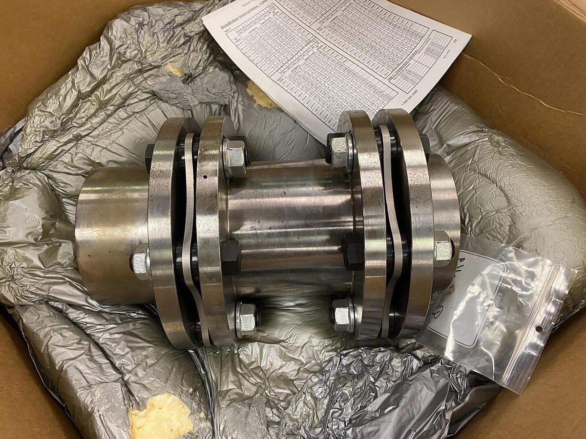 RINGFEDER,XHDR 255-6,RINGFLEX COUPLING WITH TAPERED BORE 2-3/4 TO 2-1/4