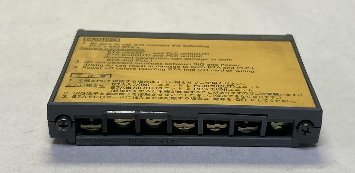 Used OMRON,B7A-R3A38-M,LINK TERMINALS