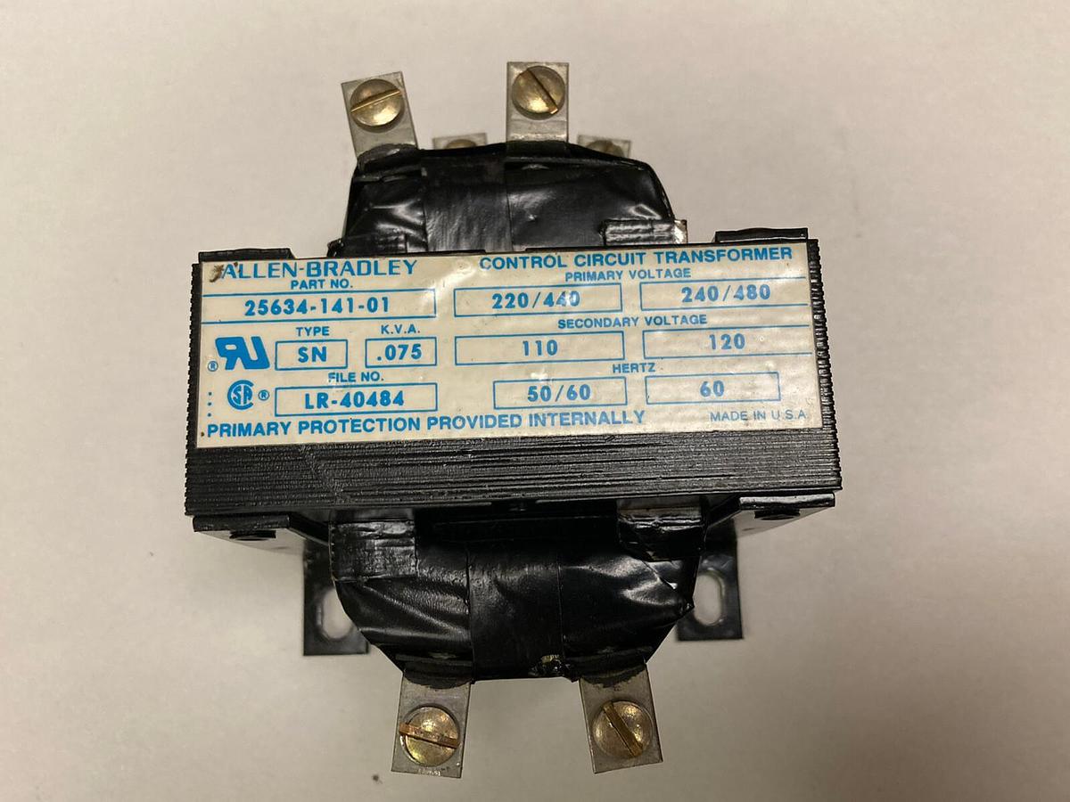 Used Allen Bradley,25634-141-01,Control Circuit Transformer