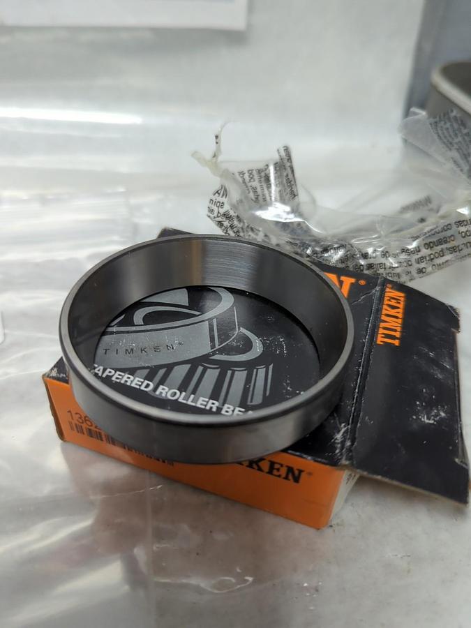 TIMKEN,13621,ROLLER BEARING CUP LOT OF 2 NOS