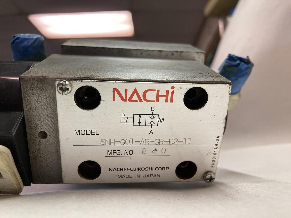 Used Nachi,SNH-G01-AR-GR-D2-11,Solenoid Valve