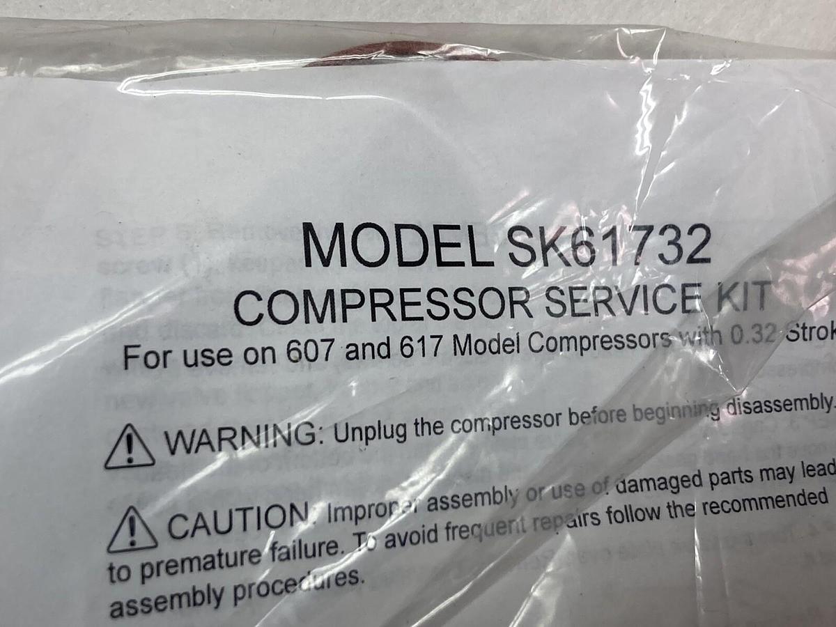 Used Thomas,Model SK61732,Compressor Service Kit