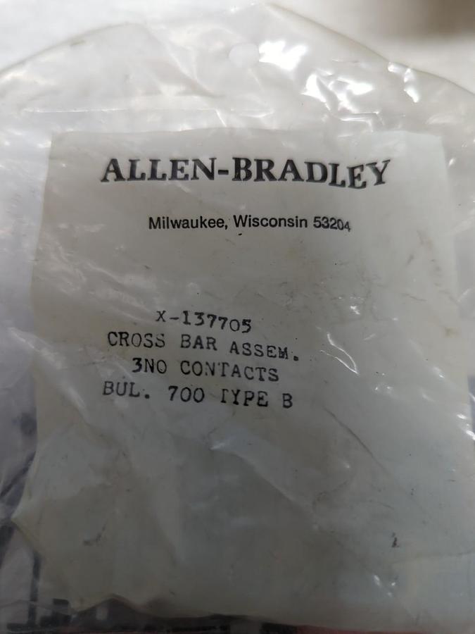 ALLEN BRADLEY,Z-137705,CROSS BAR ASSEMBLY LOT OF 2 NOS