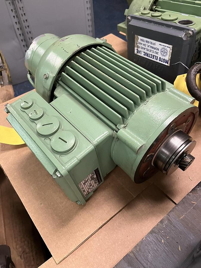 Used BAUER,181730-01,MOTOR 1.5kW, 1710RPM 480V 3PH g12-10/dk94-241-as/M