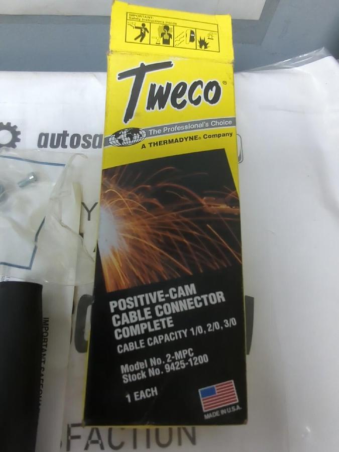 TWECO,MODEL  2-MPC,POSITIVE-CAM CABLE CONNECTOR NOS