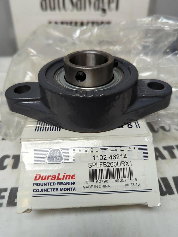 HUB CITY,SPLFB260URXL,FLANGE MOUNT BEARING 2-BOLT BASE 1 IN BORE NOS