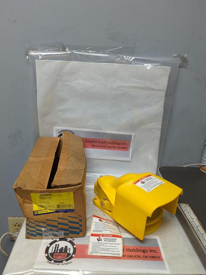 SQUARE D,9002AW14,SERIES C FOOT SWITCH 600 VAC 250 VDC NOS