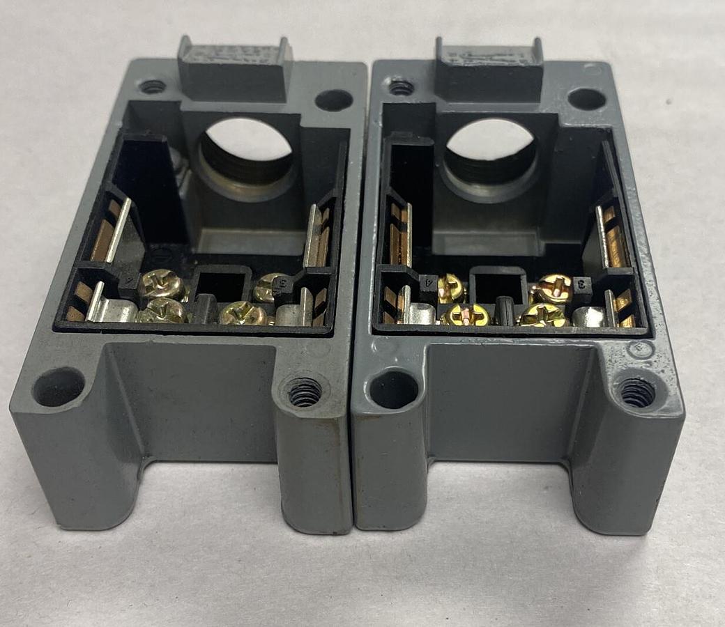 SQUARE D,9007CT54,LIMIT SWITCH RECEPTACLE LOT OF 2 NOS