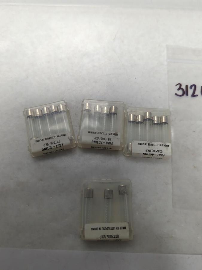 LITTELFUSE,312005P,FAST-ACTING 5 AMP FUSE LOT OF 18 NOS