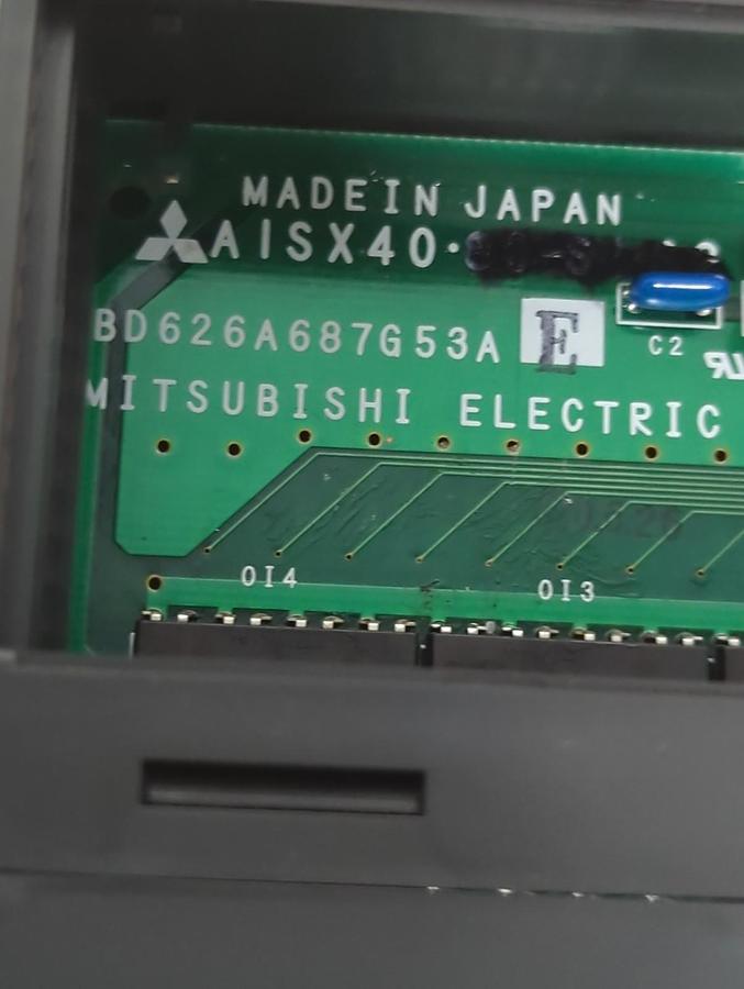 Used MITSUBISHI,A1SX40,INPUT MODULE UNIT PRE-OWNED