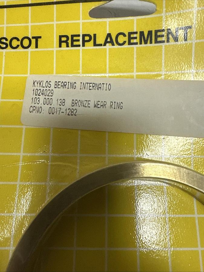 Used Scot,103.000.138,Bronze Wear Ring