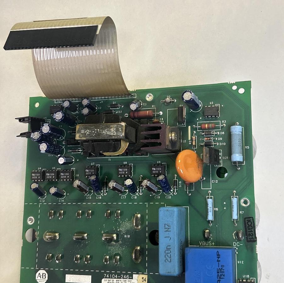 Used ALLEN BRADLEY,A74104-246-54,CONTROL DRIVE BOARD