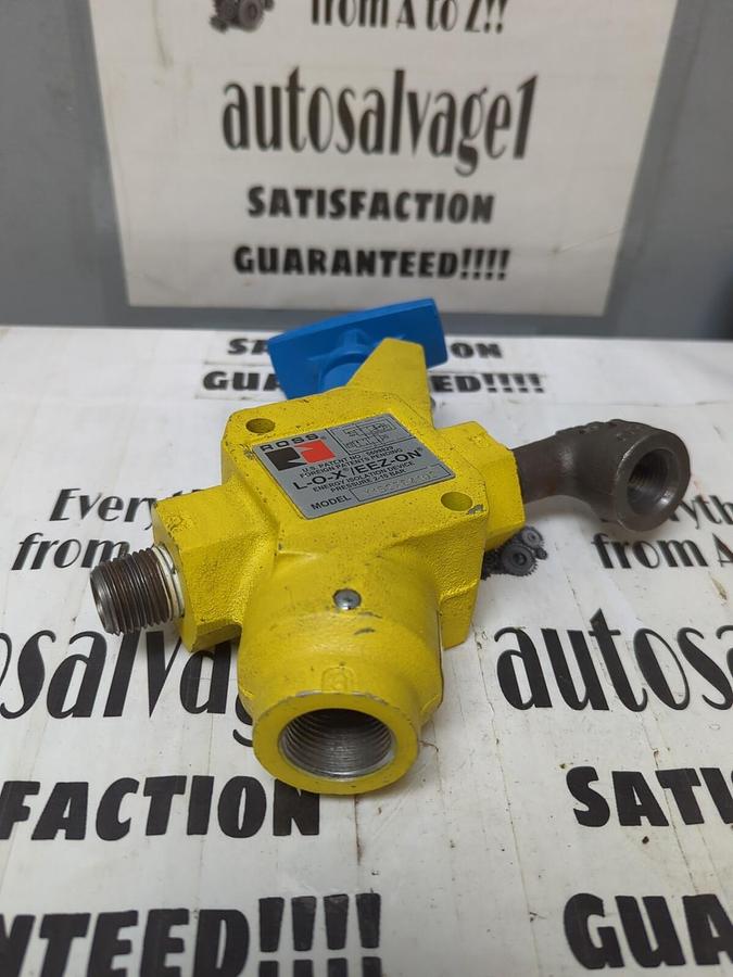 ROSS,L-O-X/EEZ-ON Y1523B4102,LOCK-OUT VALVE NOS