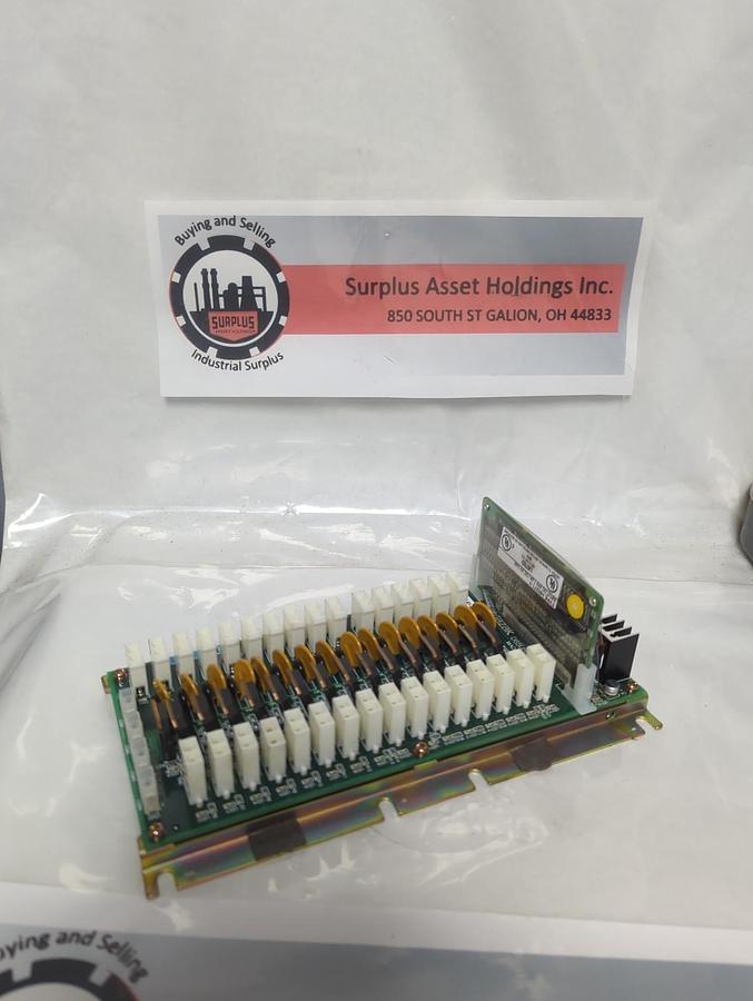 Used MAZAK,D65UB004830-HR371-Y,PC BOARD INPUT DC 24V 1.2A/DC 5V 0.6A PRE-OWNED
