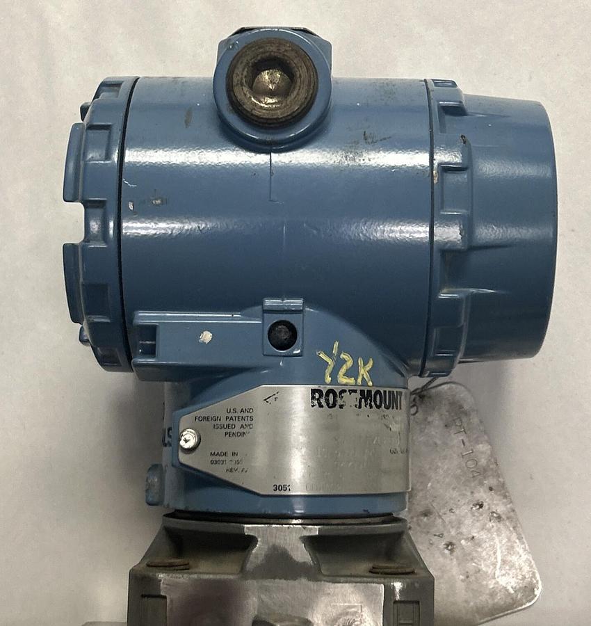 Used ROSEMOUNT,3051CD102A1AM5S5,PRESSURE TRANSMITTER
